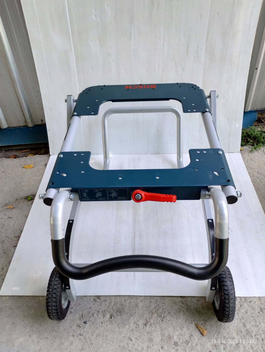 BOSCH GTA60W ขาโต๊ะเลื่อย พับได้มีล้อ สำหรับ GTS10XC, GTS10J