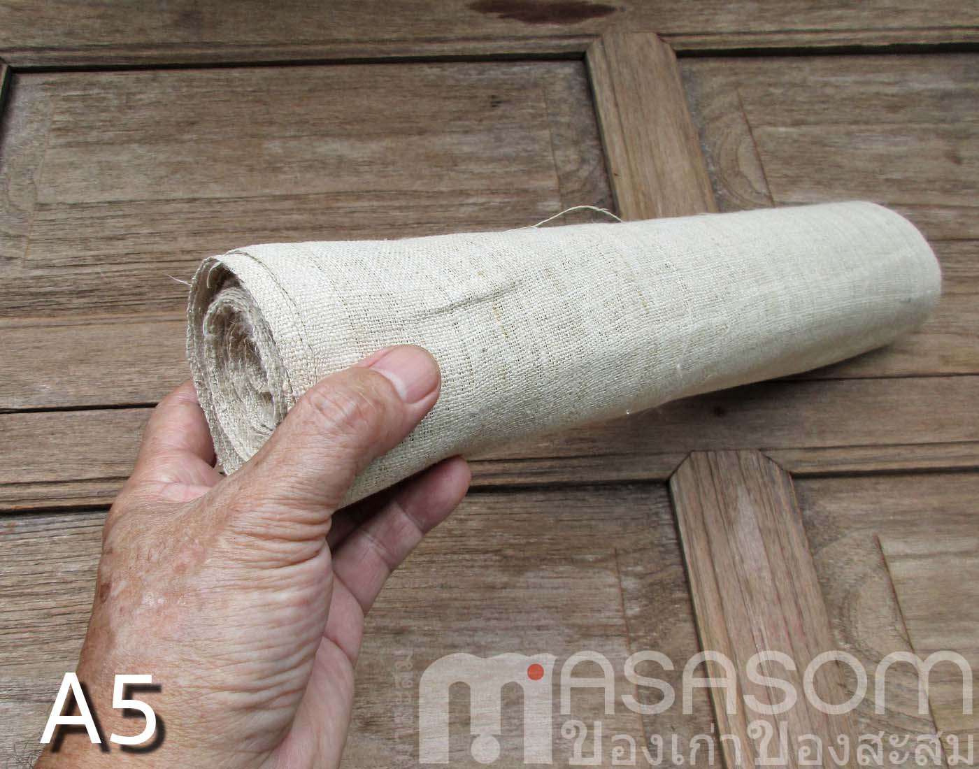 ผ้าใยกัญชงทอมือ