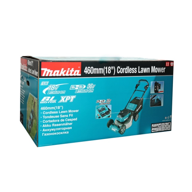 รถเข็นตัดหญ้า18V+18V 460มม. DLM462Z MAKITA