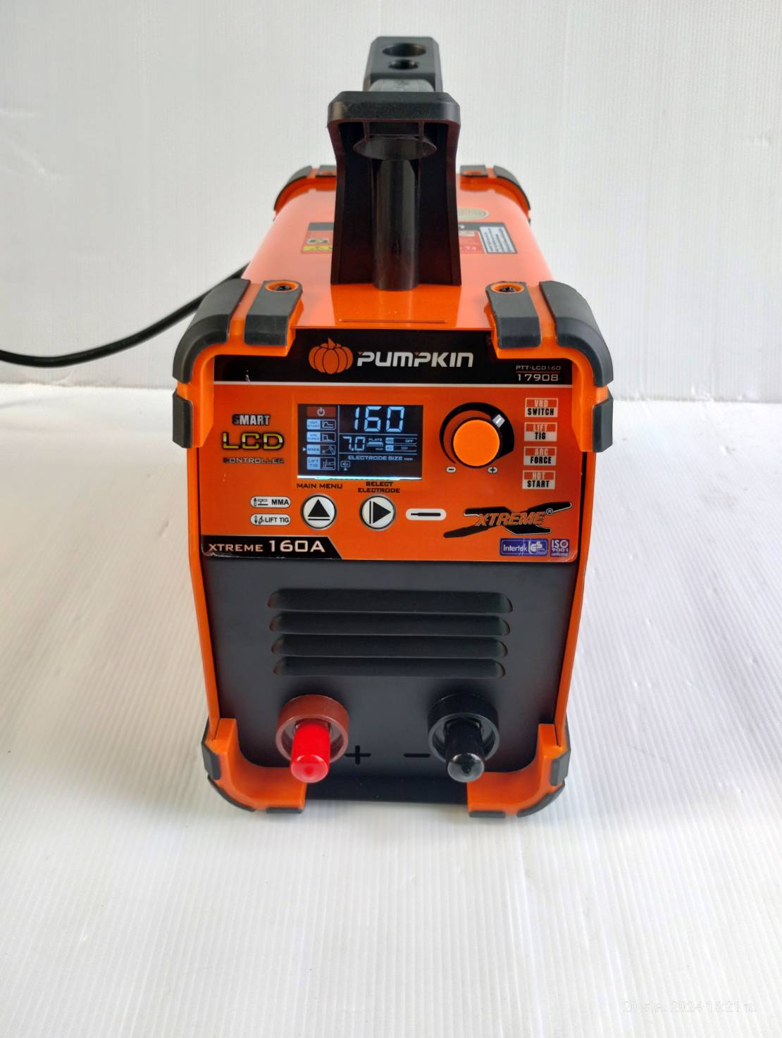 ตู้เชื่อมระบบ DIGITAL หน้าจอ LCD IGBT รุ่น XTREME160A PUMPKIN