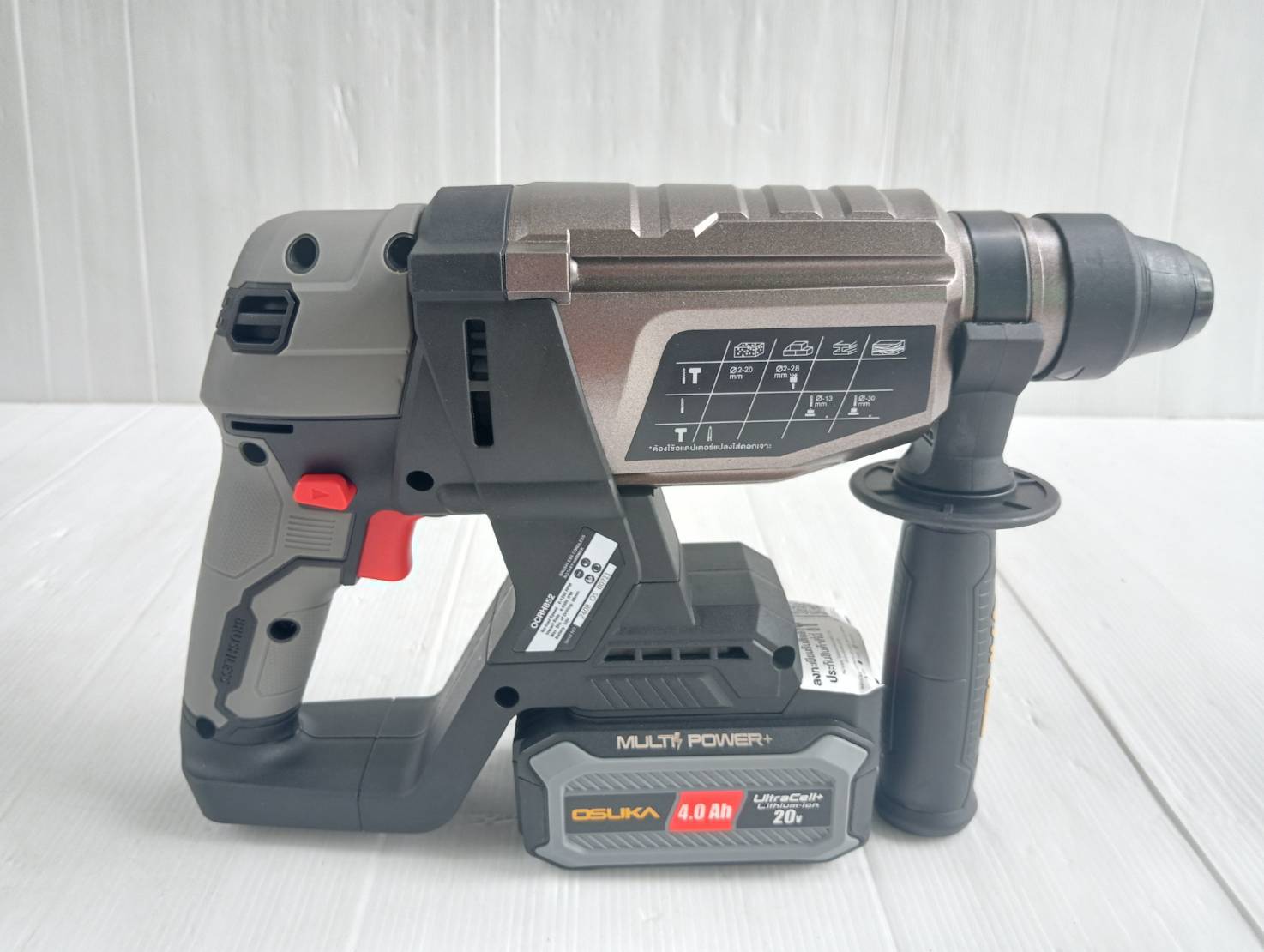 สว่านโรตารี่ไร้สาย 20V OCRH852-M1 OSUKA