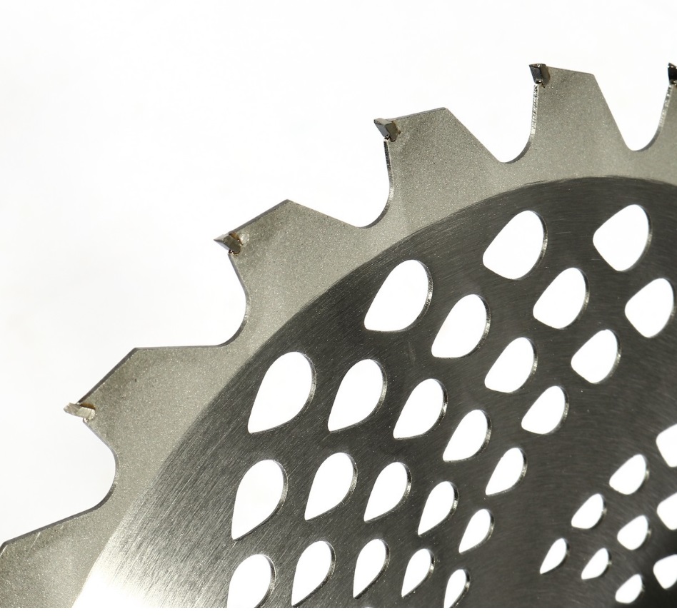 VALU ใบเลื่อยตัดหญ้า ขนาด 255 มม. (10 นิ้ว) เส้นผ่านศูนย์กลางรู 25.4 มม. 24 ฟัน เล็บธรรมดา (แวลู)