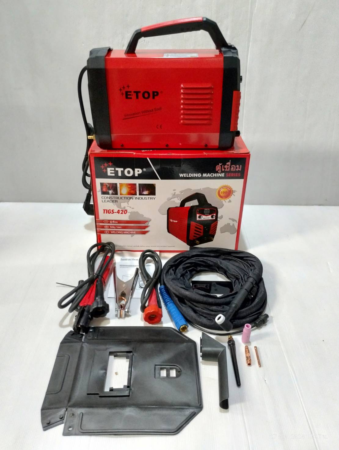 เครื่องเชื่อม2ระบบ TIGS-420 E-TOP (TIG/MMA)