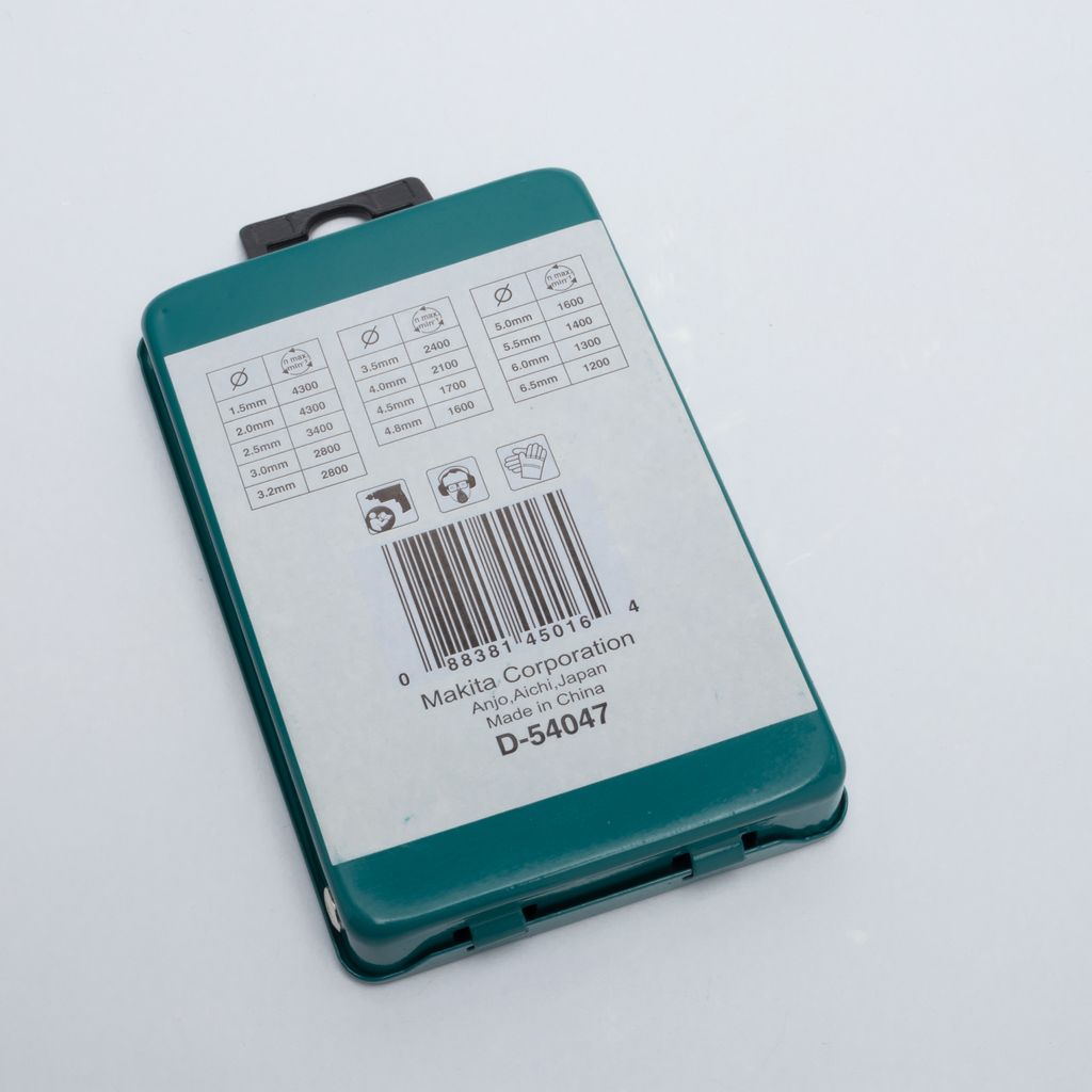 ชุดดอกสว่านสีเงิน13ดอก/ชุด MAKITA D-54047