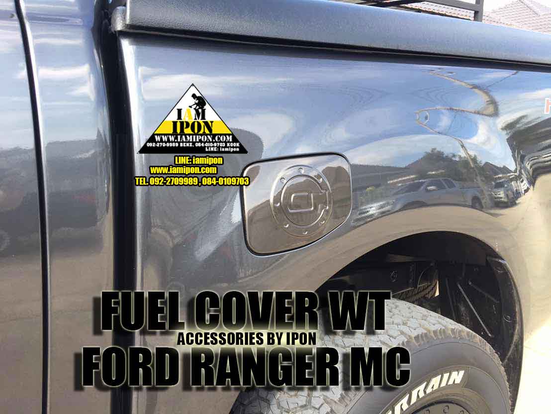 FUEL DOOR WILDTRAK FORD RANGER T6-MC ครอบฝาถังน้ำมันฟอร์ดเรนเจอร์วายแทรก T6-MC