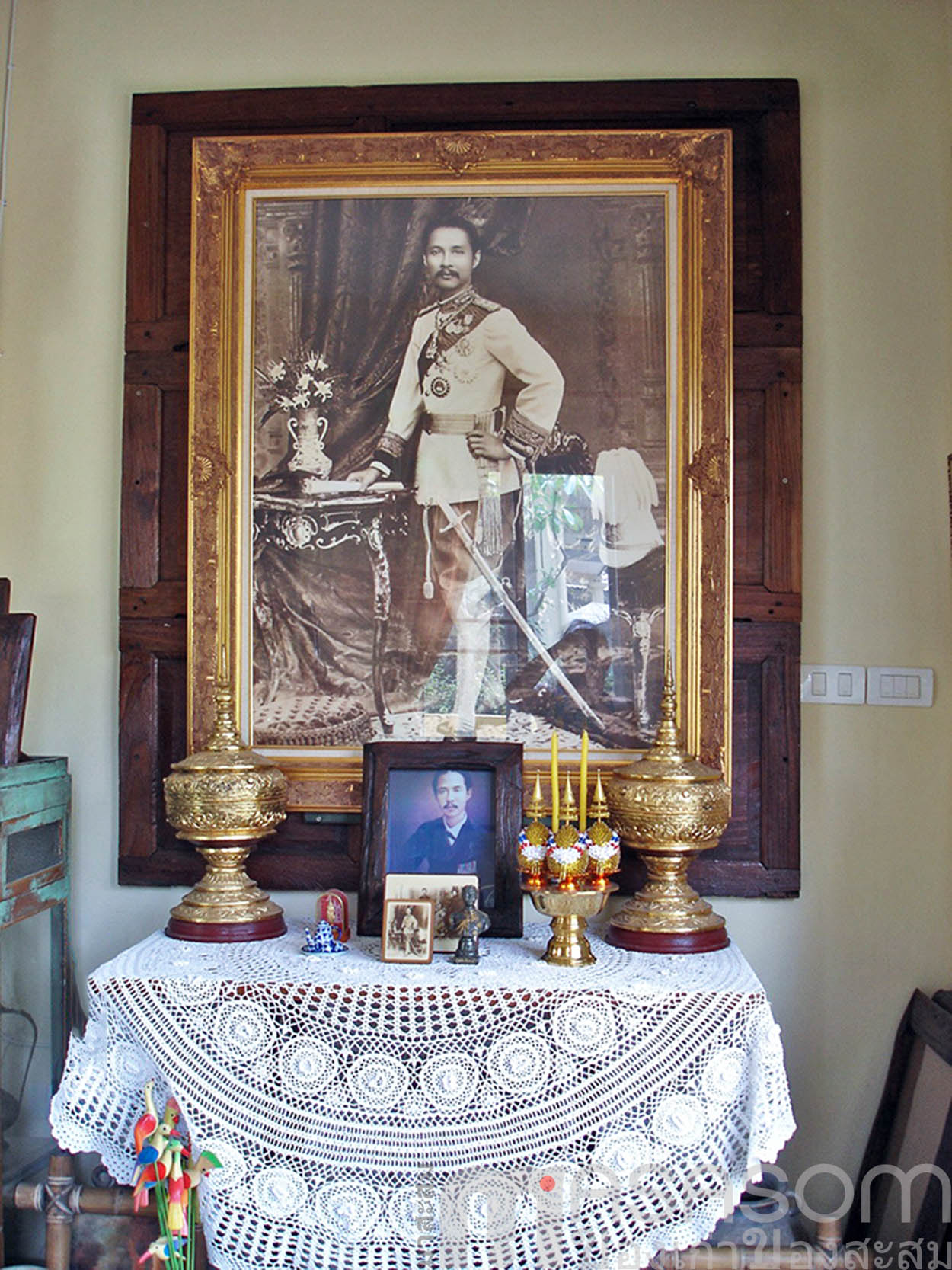 พระบรมฉายาลักษณ์ ร.5 ในกรอบ