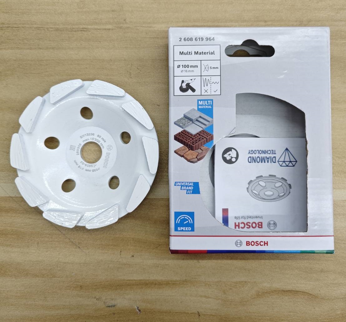 ถ้วยขัดเพชร 4นิ้ว BOSCH 2608619964