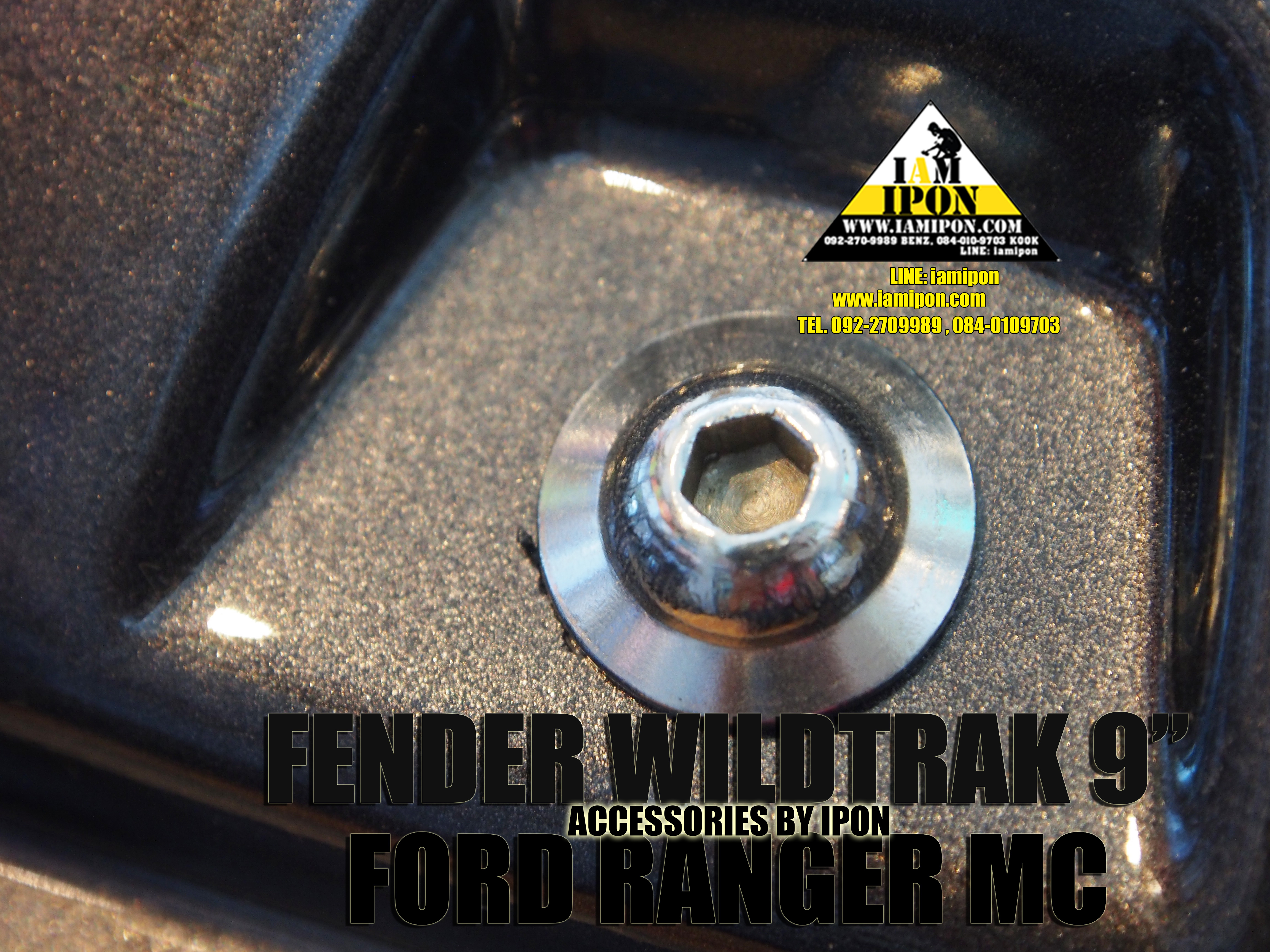 FENDER FORD RANGER MC WILDTRAK 9" โป่งล้อ 9" มีหมุดหลอกไวล์ดแทรคฟอร์ดเรนเจอร์ MC