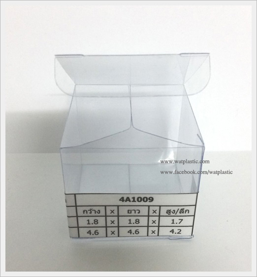 กล่องเทียนหอม ขนาด 4.6 x 4.6 x 4.2 cm