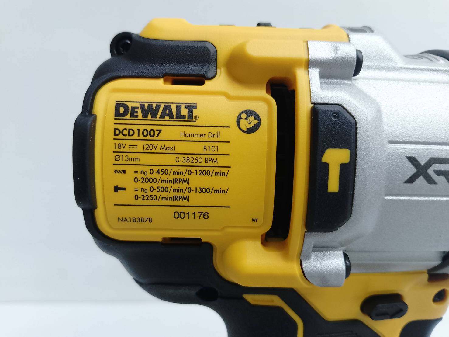 สว่านกระแทก20V DCD1007H1T DEWALT PowerStack5.0A