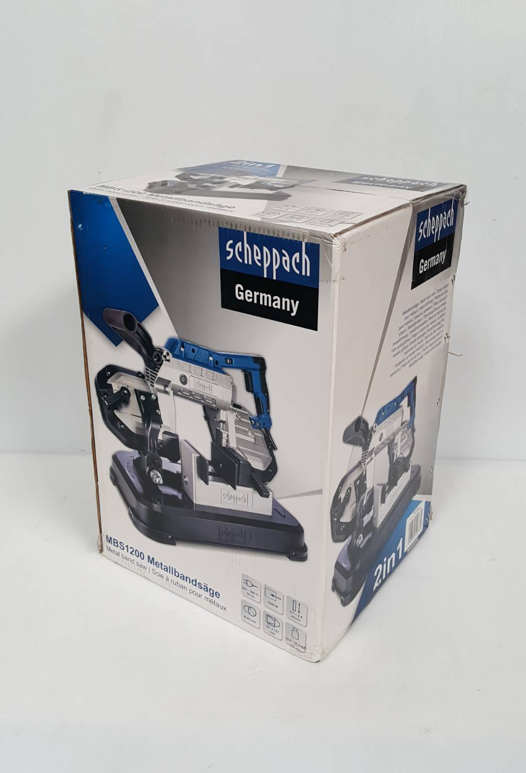 เลื่อยสายพานตัดเหล็ก รุ่น MBS1200 SCHEPPACH