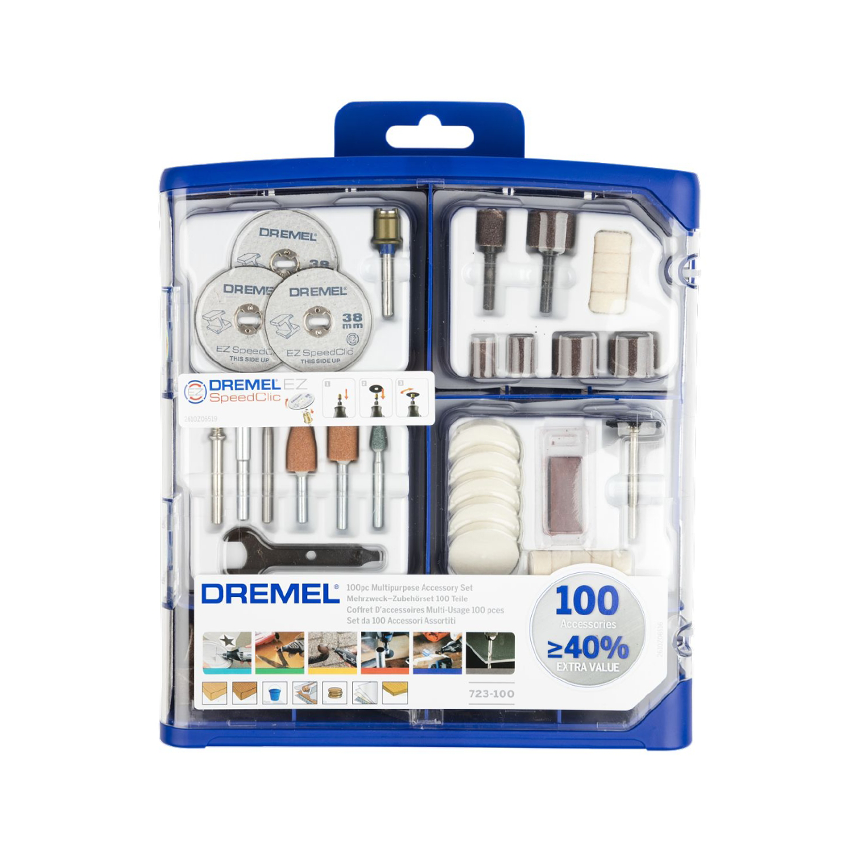 ชุดอุปกรณ์เสริม100ชิ้น 723-100 DREMEL