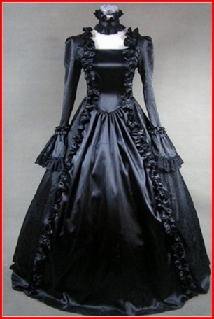 ชุดแม่มดดาร์กแวมไพร์ Dark Vampire