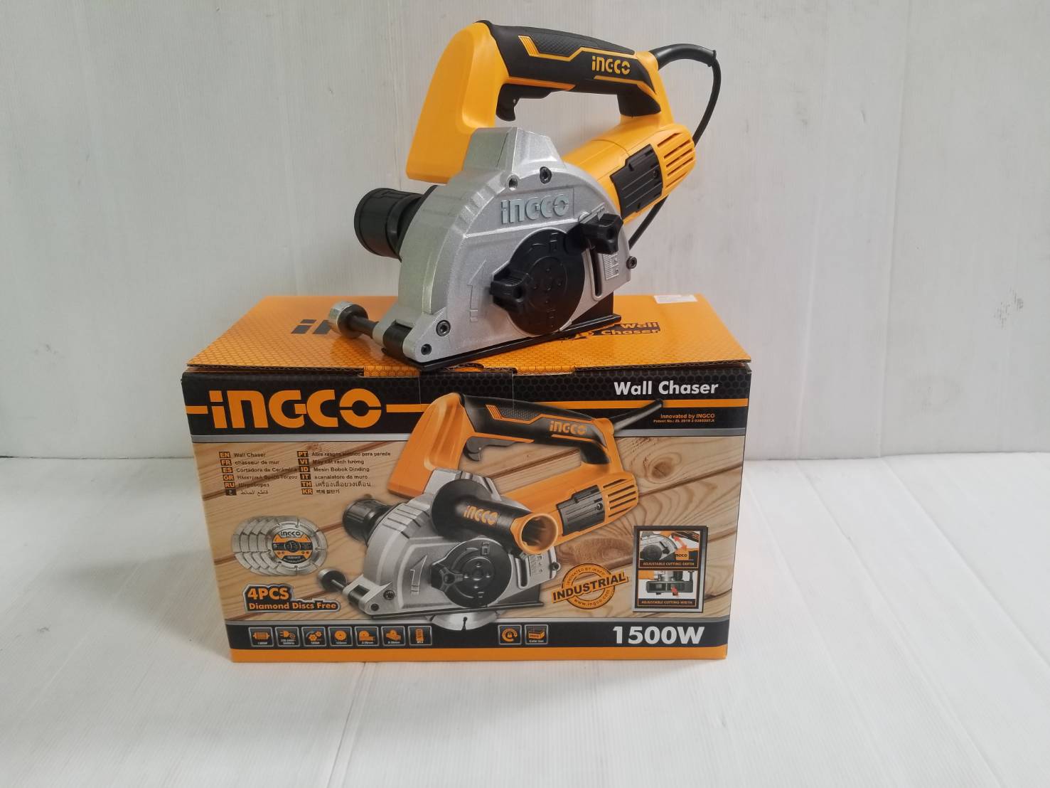 เครื่องเซาะร่องคอนกรีต4" WLC15008 INGCO