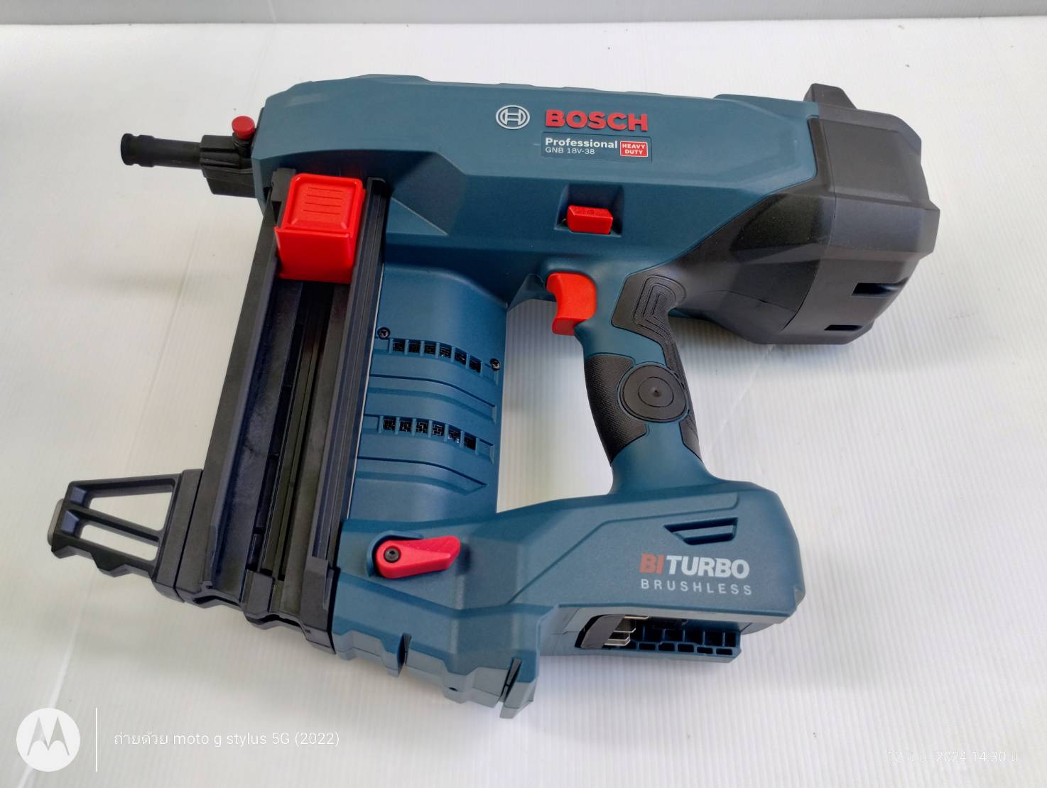 ปืนยิงตะปูไร้สาย18V GNB18V-38 BOSCH SOLO