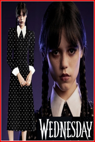 ชุด Wednesday / ชุดเว้นท์เดย์ / ชุดอดัมแฟมิลี่ / Addams Family
