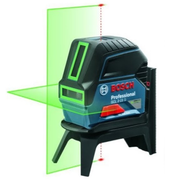 เลเซอร์กำหนดจุดและเส้น GCL2-15G BOSCH แสงสีเขียว