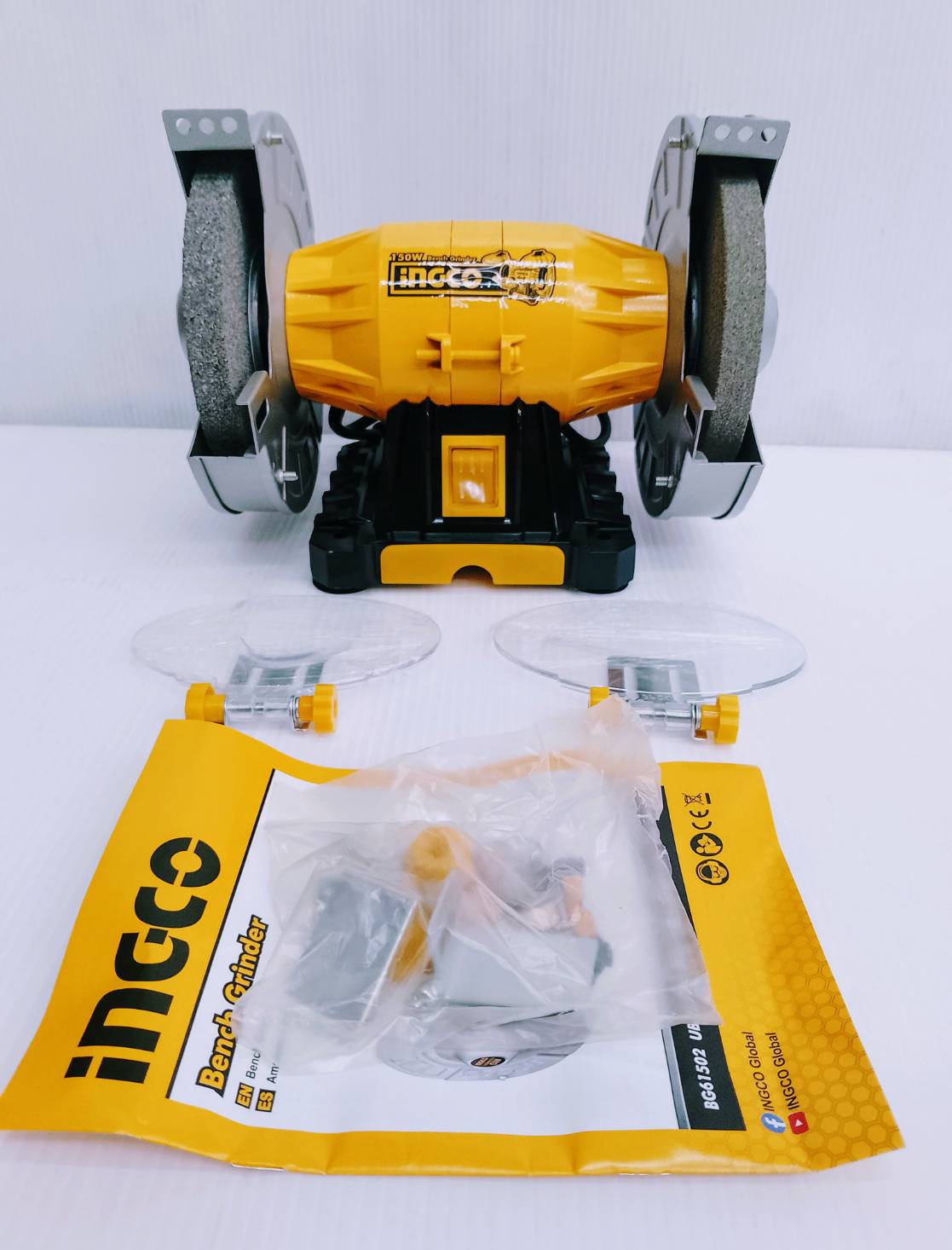 INGCO มอเตอร์หินไฟ รุ่น BG61502 ขนาด 6"