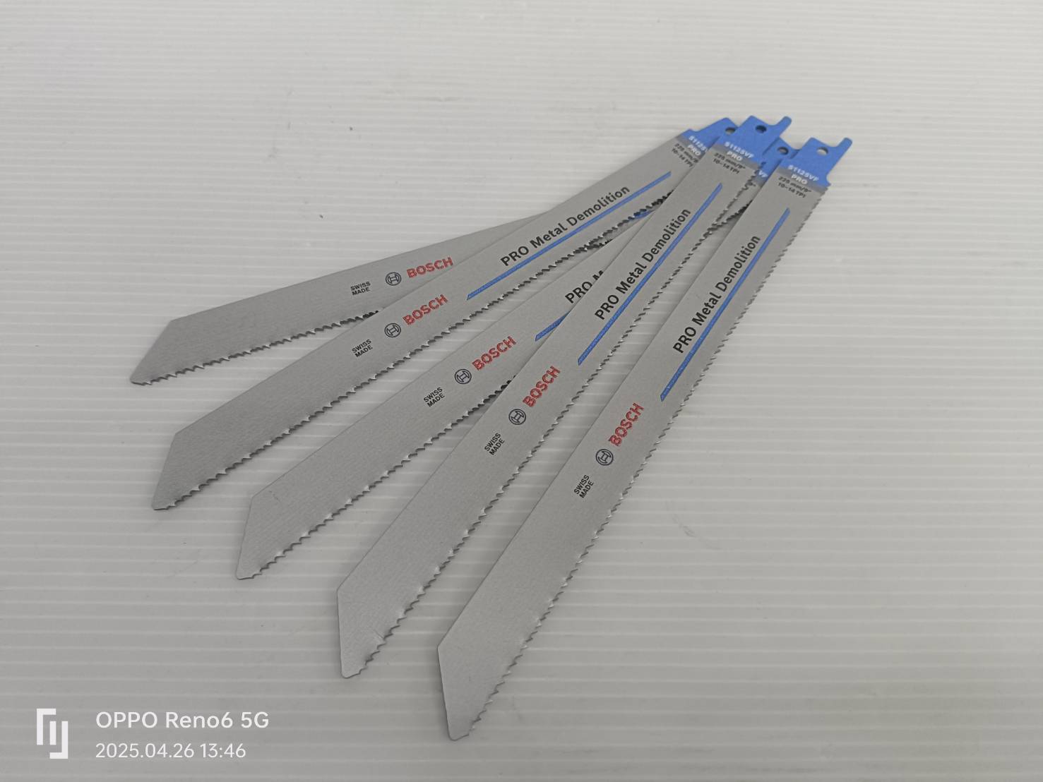 ใบเซเบอร์ S1125VF BOSCH #2608657408