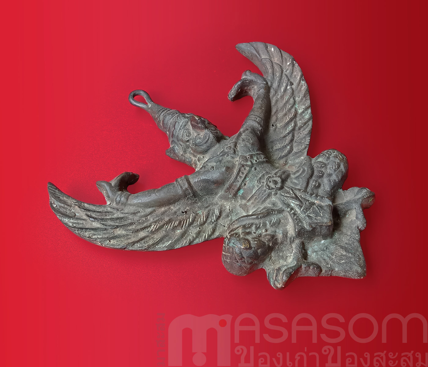 ครุฑทองเหลืองแขวนผนัง