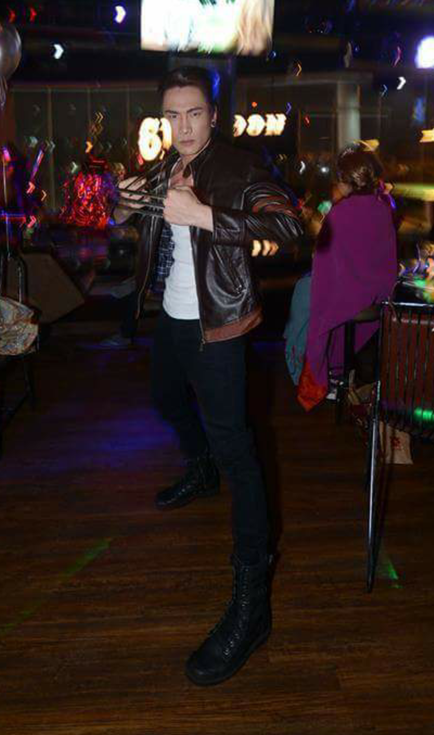 ชุดแจ็คเก็ตหนังวูฟเวอรีน / X-Men / ชุดวูฟเวอรีน