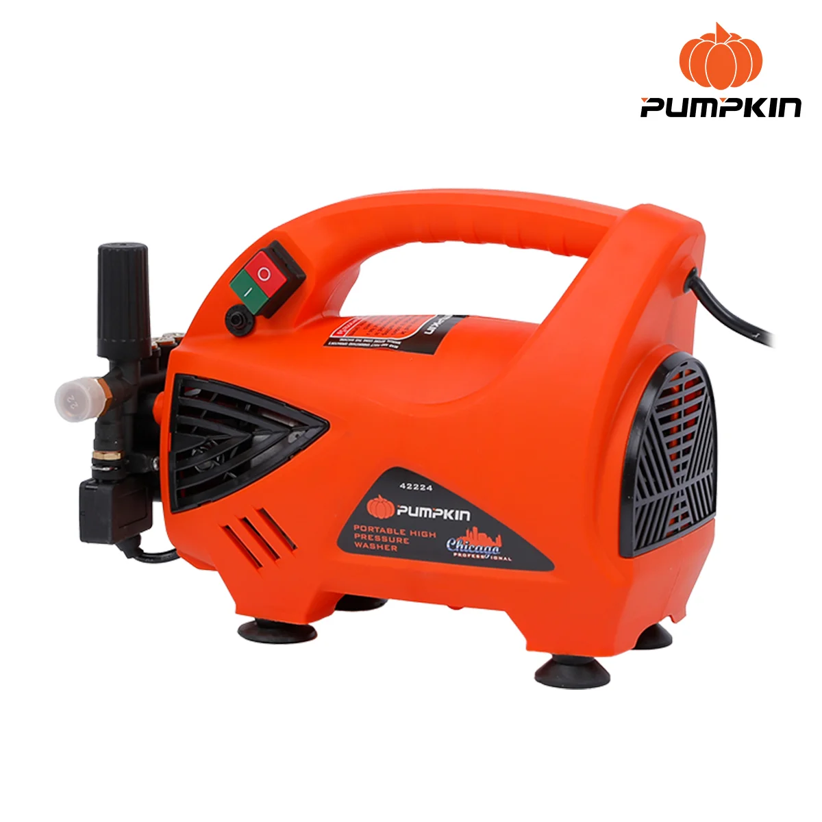 PUMPKIN เครื่องฉีดน้ำแรงดันสูง รุ่นปรับแรงดัน CHICAGO 135 bar CG-135AJ/42224