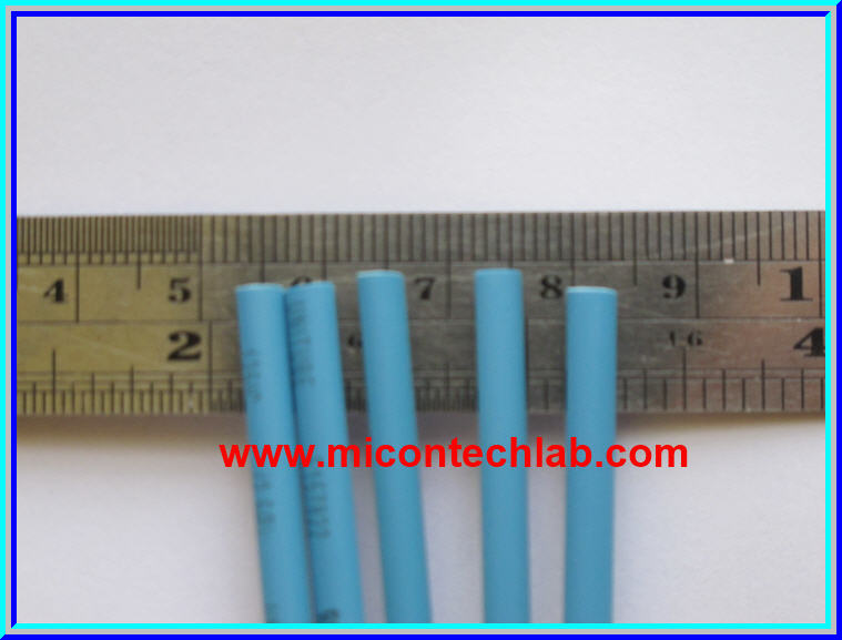 1x Heat Shrink Tube 2.5mm Blue Color 1 meter Length (ท่อหด)