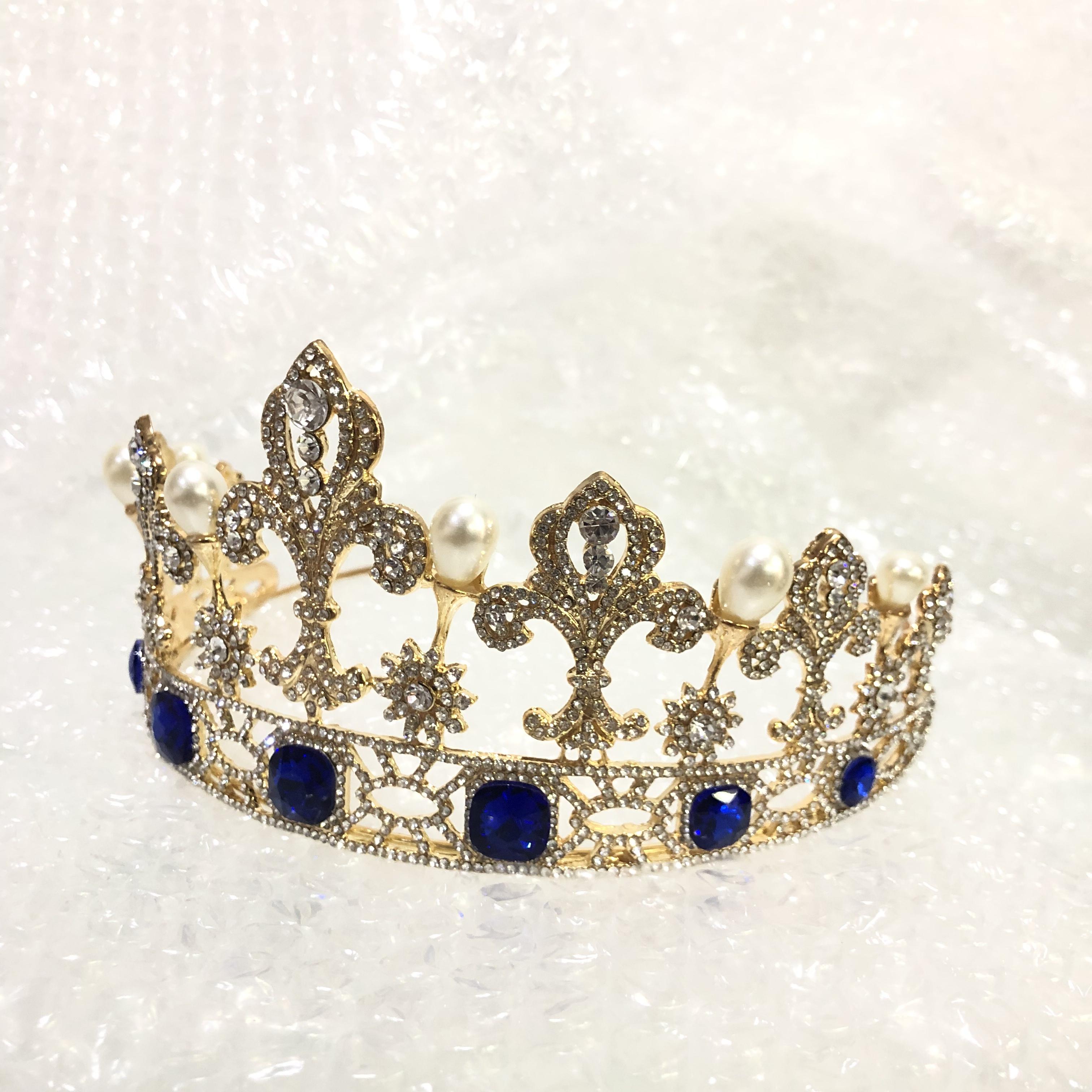 (พร้อมส่ง) เทียร่า 214 มงกุฎนางงาม มงกุฎเจ้าหญิง งานสวย ปราณีต QCเพชรทุกเม็ด สินค้าพร้อมส่งจากไทย