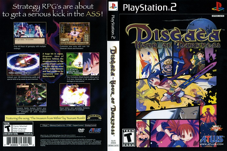 DISGAEA 1 [US : DVD5 1 Disc]