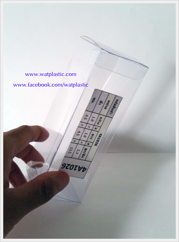 กล่องใส่ขวด-เครื่องสำอางค์ ขนาด 4.5 x 4.5 x 13.5 cm