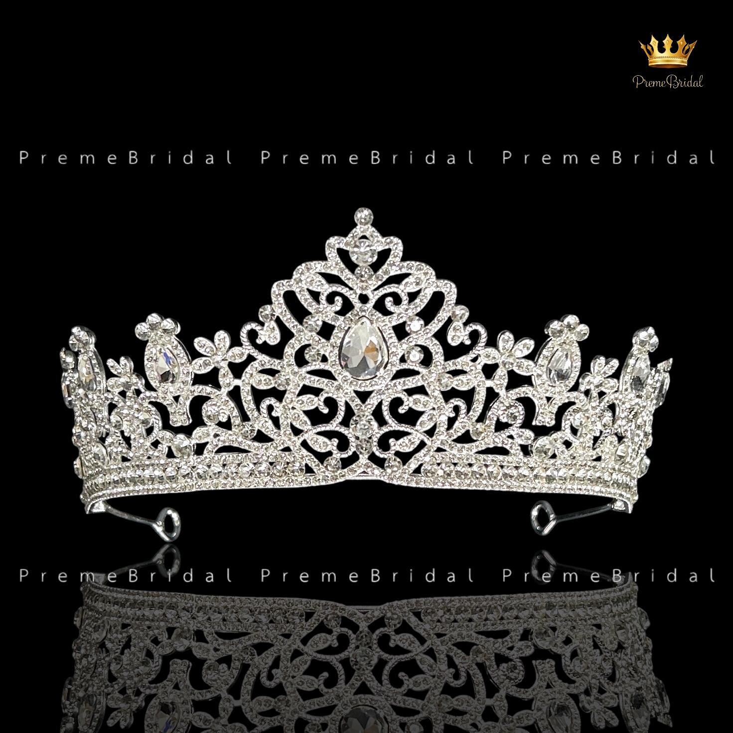 (พร้อมส่ง) เทียร่า 435 มงกุฎนางงาม งานสวย เจ้าสาว ปราณีต QCเพชรทุกเม็ด สินค้าพร้อมส่งจากไทย