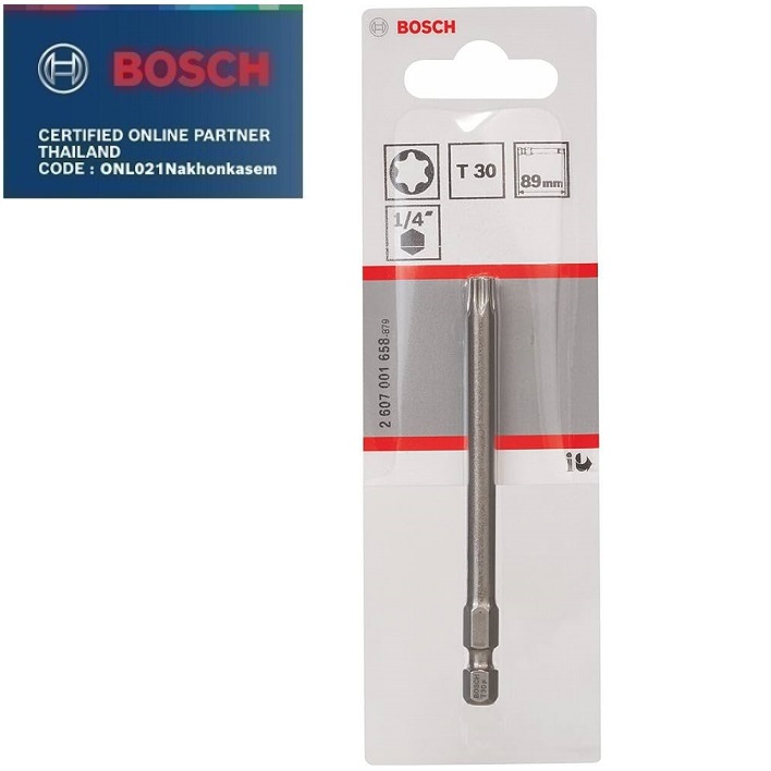ดอกไขควงT30x89 BOSCH 2607001658