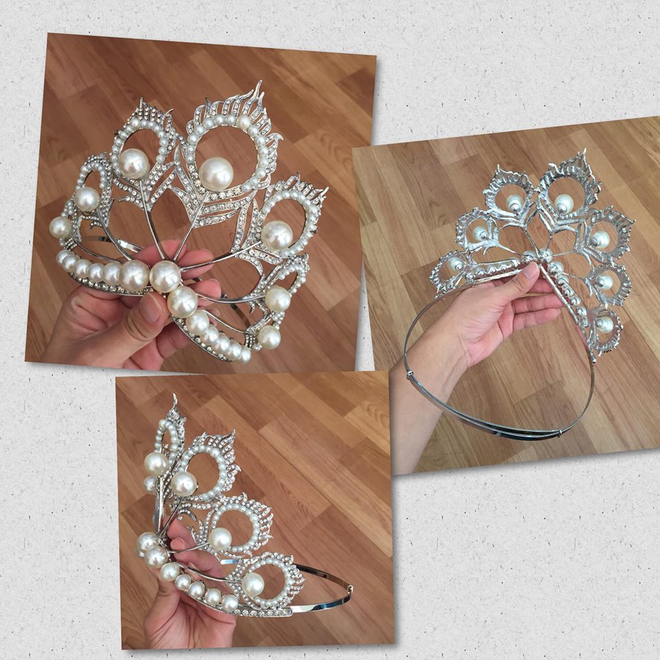 (พร้อมส่ง) มงกุฏ 044 มิกิโมโต้ Mikimoto Miss Universe