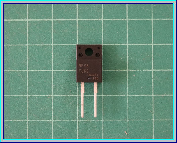 1x ไอโอด RFV8TJ6S Super Fast Recovery 600/8A Diode