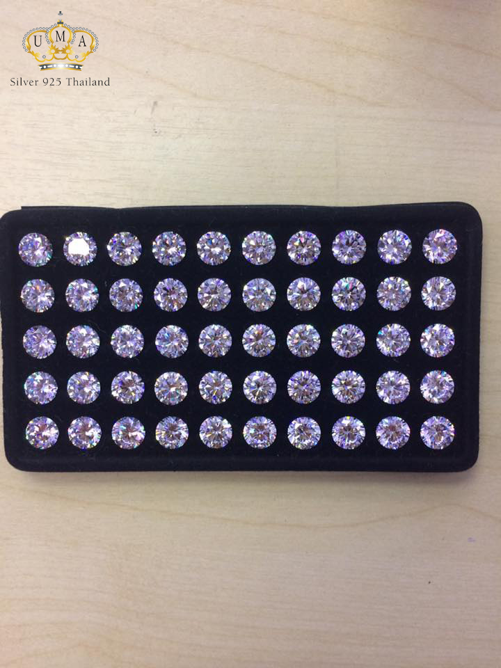 เพชรรัสเซีย เพชรCZ 9A - Size2.10mm - 1แพ็ค - 500เม็ด