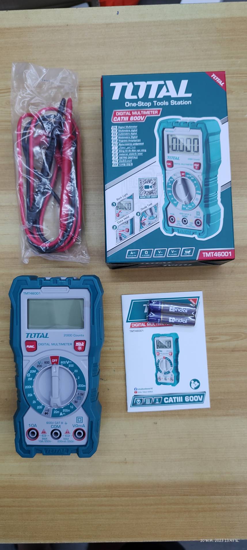 มัลติมิเตอร์ TMT46001 TOTAL