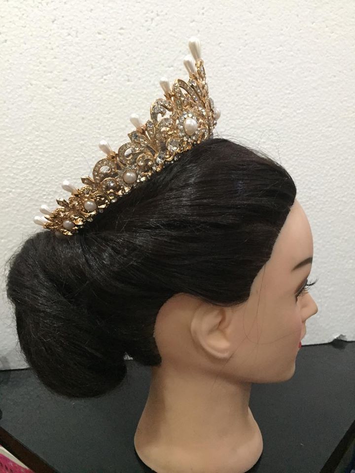 (พร้อมส่ง) มงกุฎ 019 สีทอง