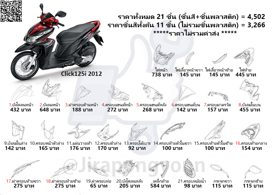 ชุดสี Click125i (2012)