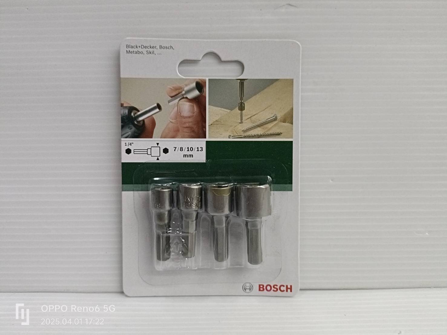 ชุดบล๊อก4ตัวชุด อัดแผง BOSCH