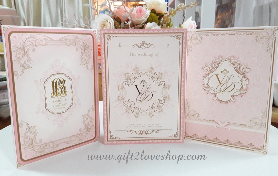 การ์ดแต่งงานสไตล์หลุยส์