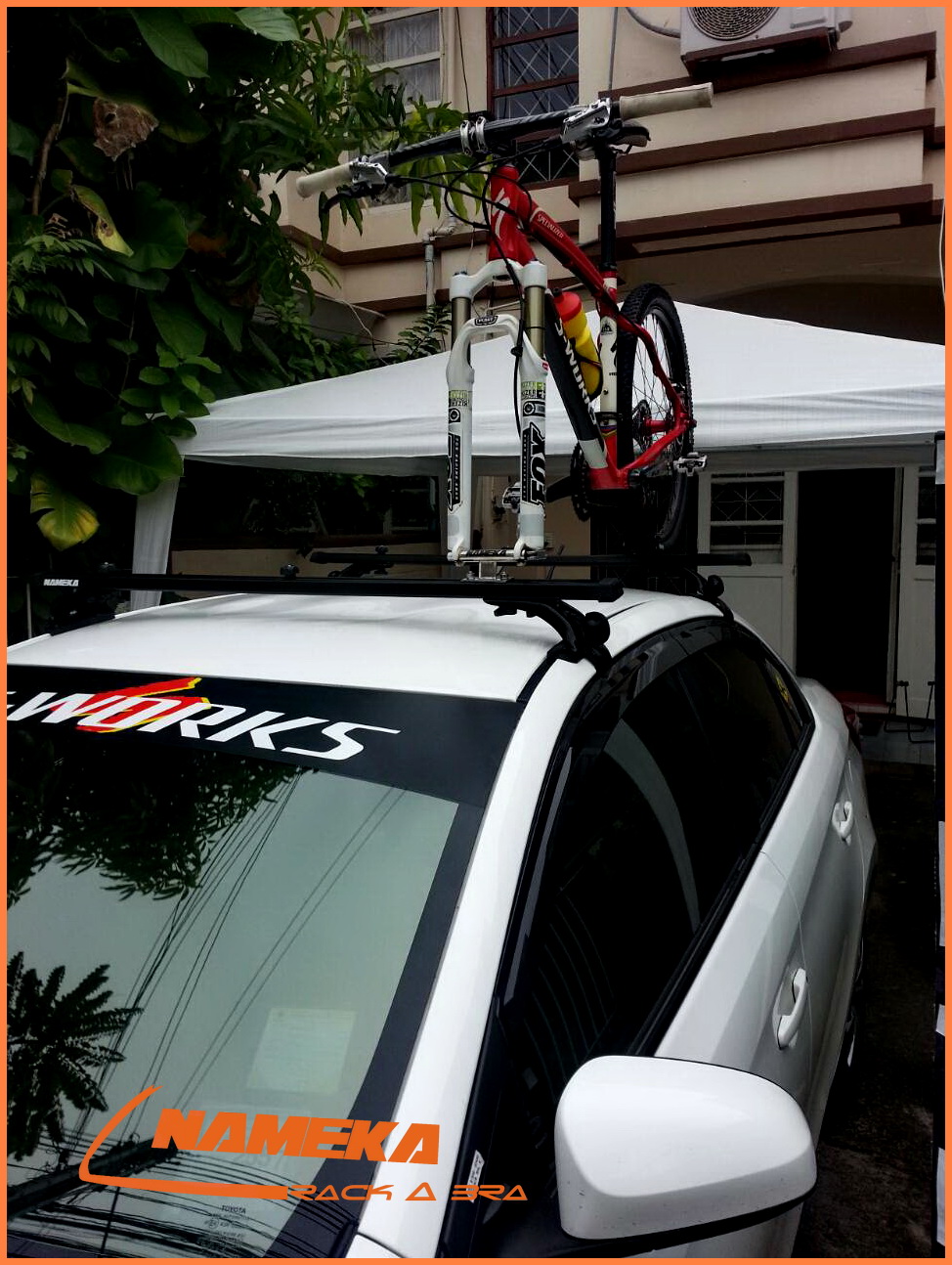 Bike Rack NB-01 แร็คจักรยาน แบบถอดล้อ ไม่มีราง