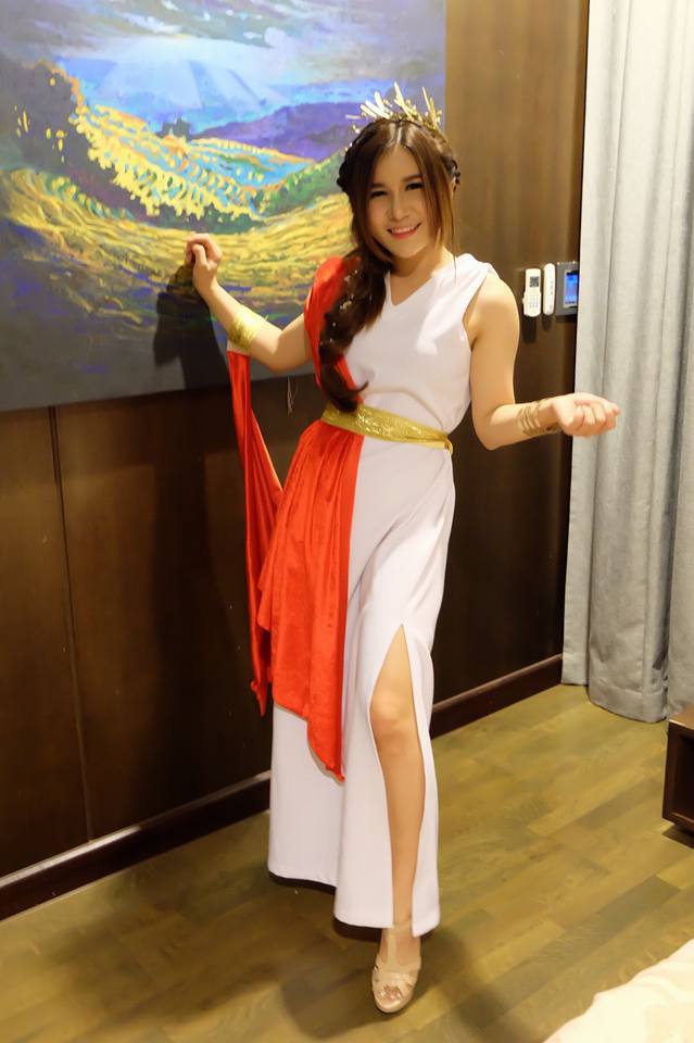 ชุดโรมันกรีกหญิง