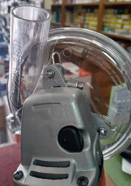 กาดดูดฝุ่นสำหรับใบเจียรบัว4" แบบใส