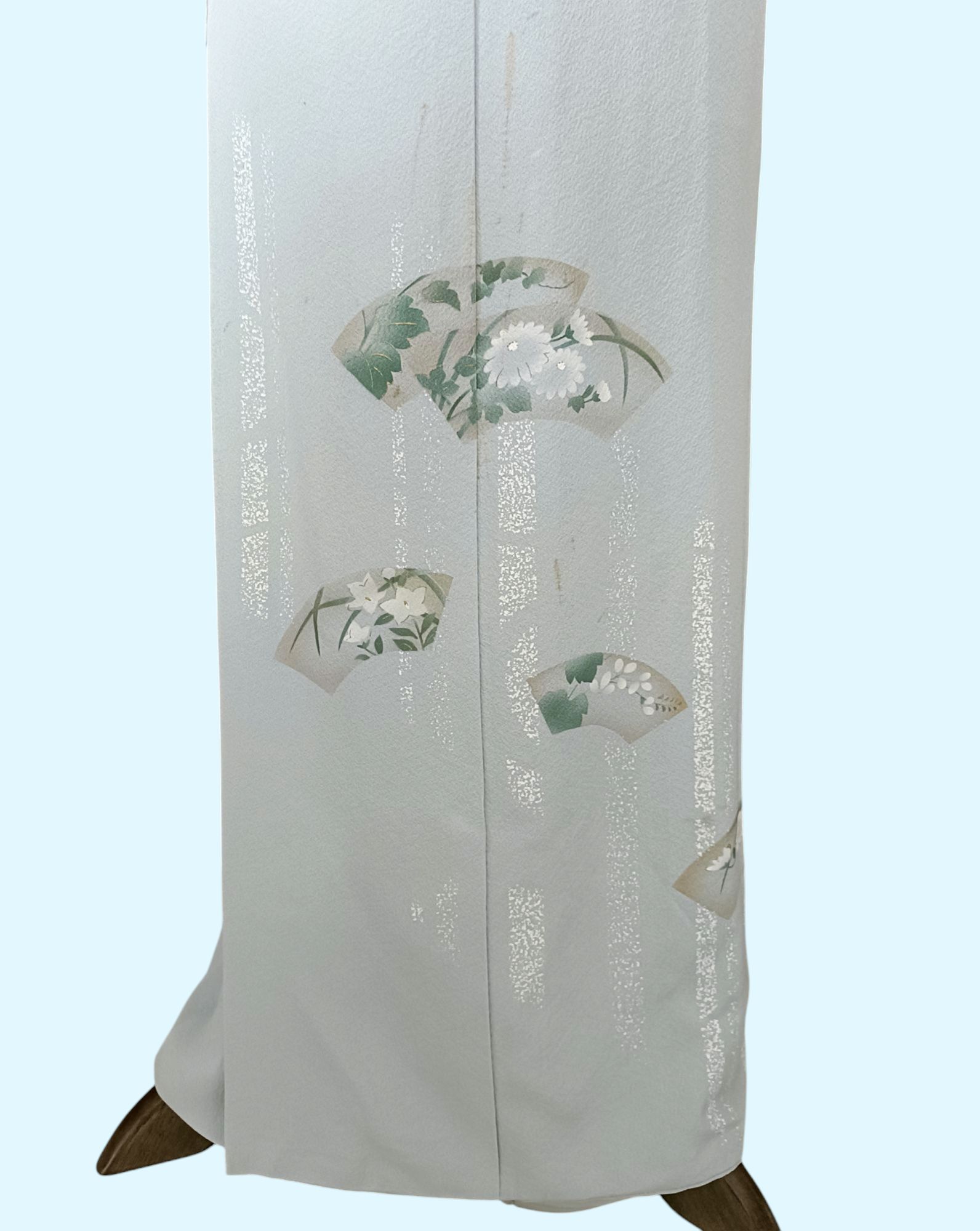 ชุดกิโมโนสีฟ้า*มีตำหนิ