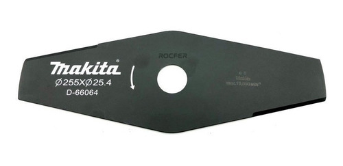ใบมีดตัดหญ้า 2 คม 255×25.4×2.0mmx2T MAKITA #D-66064