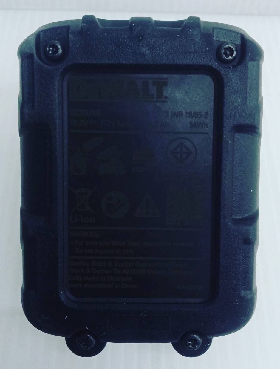 แบตเตอรี่ 12V / 5.0Ah DCB126G DEWALT