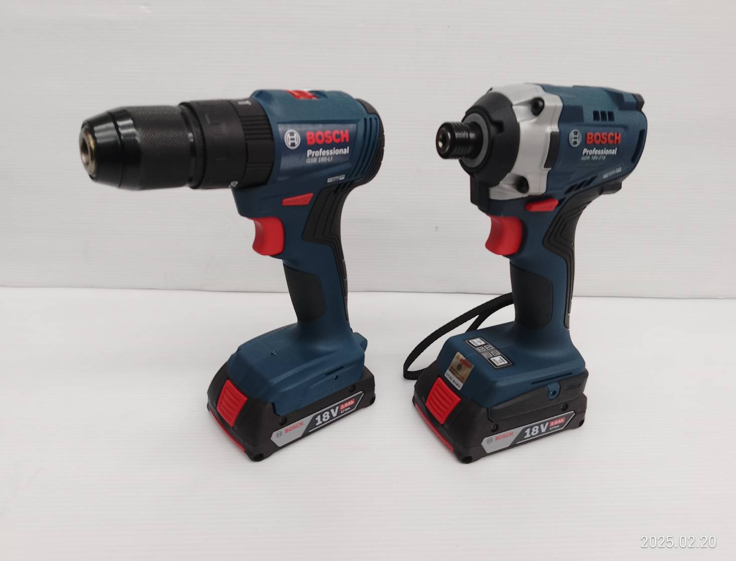 คอมโบ้สว่าน+ไขควง GSB185-LI+GDR18V-215 BOSCH