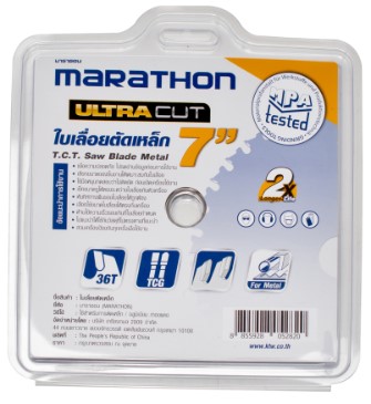 ใบเลื่อยตัดเหล็ก 7"x36T MARATHON