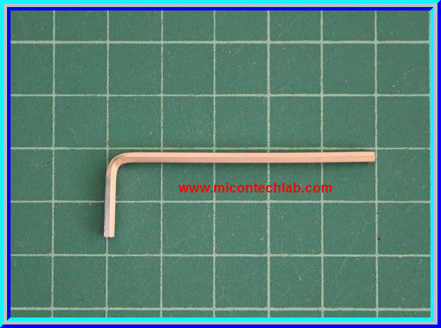 1x Hex Wrench 2 mm (ประแจหกเหลี่ยม)
