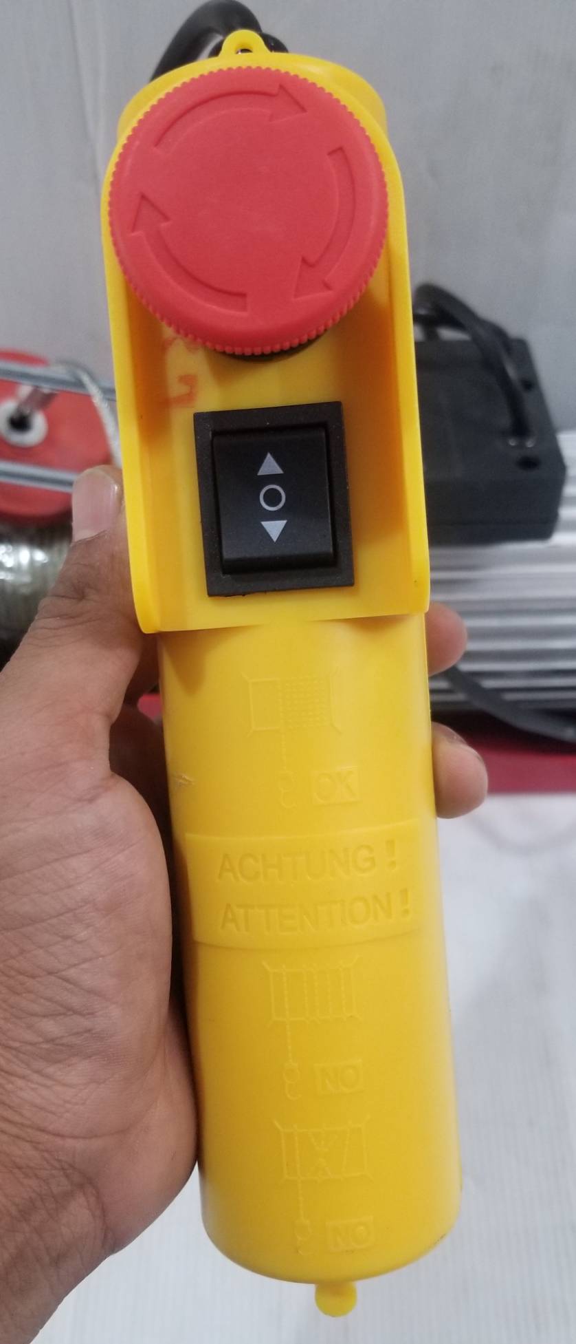 รอกสลิงไฟฟ้าขนาดเล็ก PA500-E DOUBLE ELEPHANT